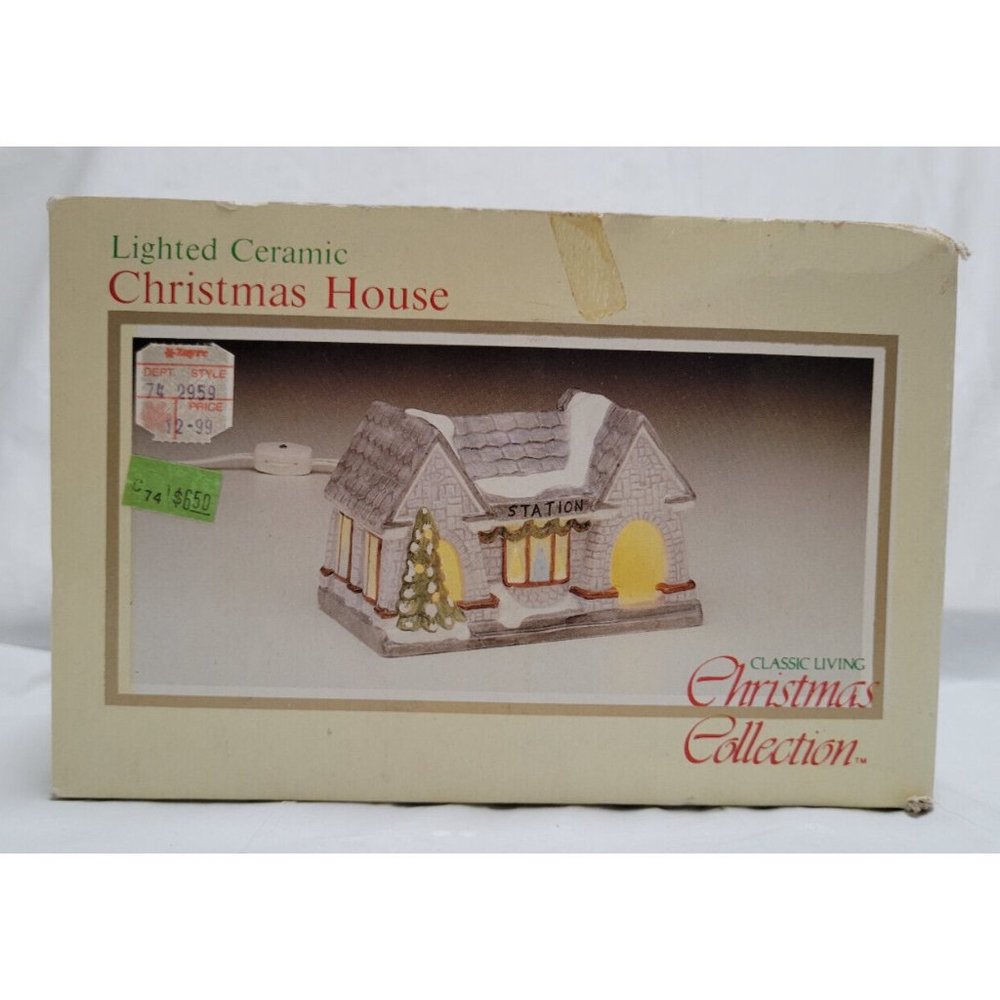Classic Living Christmas Collection Ceramic Christmas Station - No Light - Picture 16 of 16